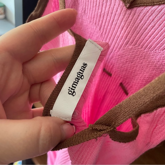 Gimaguas Pink Illetes Minidress - Picture 6 of 8